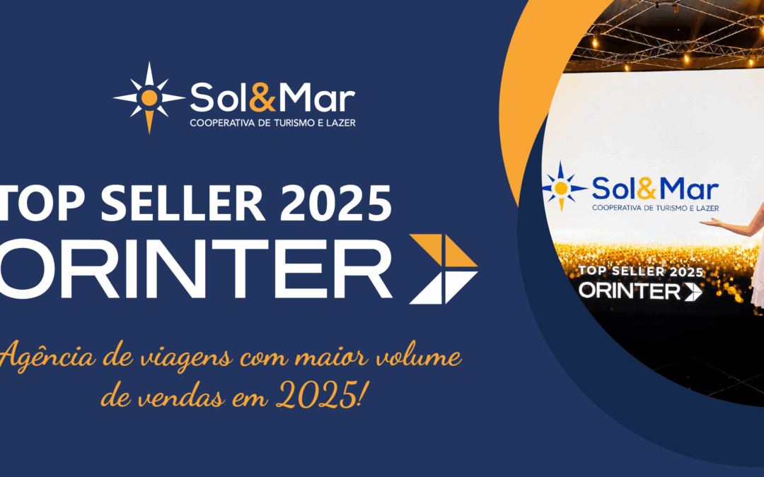 Sol & Mar é reconhecida pela Orinter como a agência com maior volume de vendas em 2025